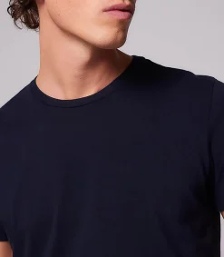 Majestic Filatures Tee-shirt Homme Harold Col Rond Manches Courtes*Homme Tee-Shirts