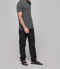 Majestic Filatures Tee-shirt Homme Harold Col Rond Manches Courtes*Homme Tee-Shirts