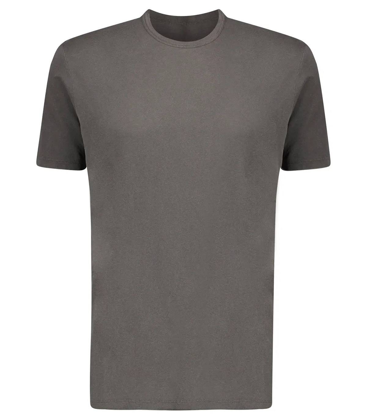 American Vintage Tee-shirt Homme manches courtes Devon Ardoise Vintage*Homme Tee-Shirts