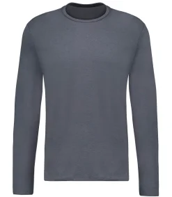 Majestic Filatures Tee-shirt homme Manches Longues Col Rond Crépuscule*Homme Tee-Shirts