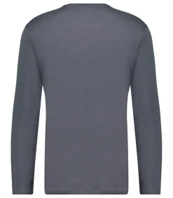 Majestic Filatures Tee-shirt homme Manches Longues Col Rond Crépuscule*Homme Tee-Shirts