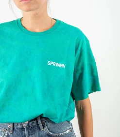 SPRWMN Tee-shirt Logo Camo*Femme Hauts