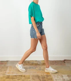 SPRWMN Tee-shirt Logo Camo*Femme Hauts