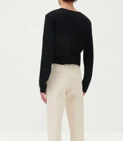 American Vintage Tee-shirt manches longues col rond homme Bysapick*Homme Tee-Shirts