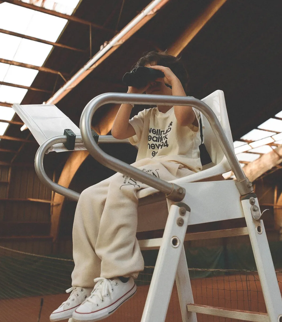 Sporty & Rich Tee-shirt pour enfant USA Health Club*Femme/Enfant Vêtements Enfant