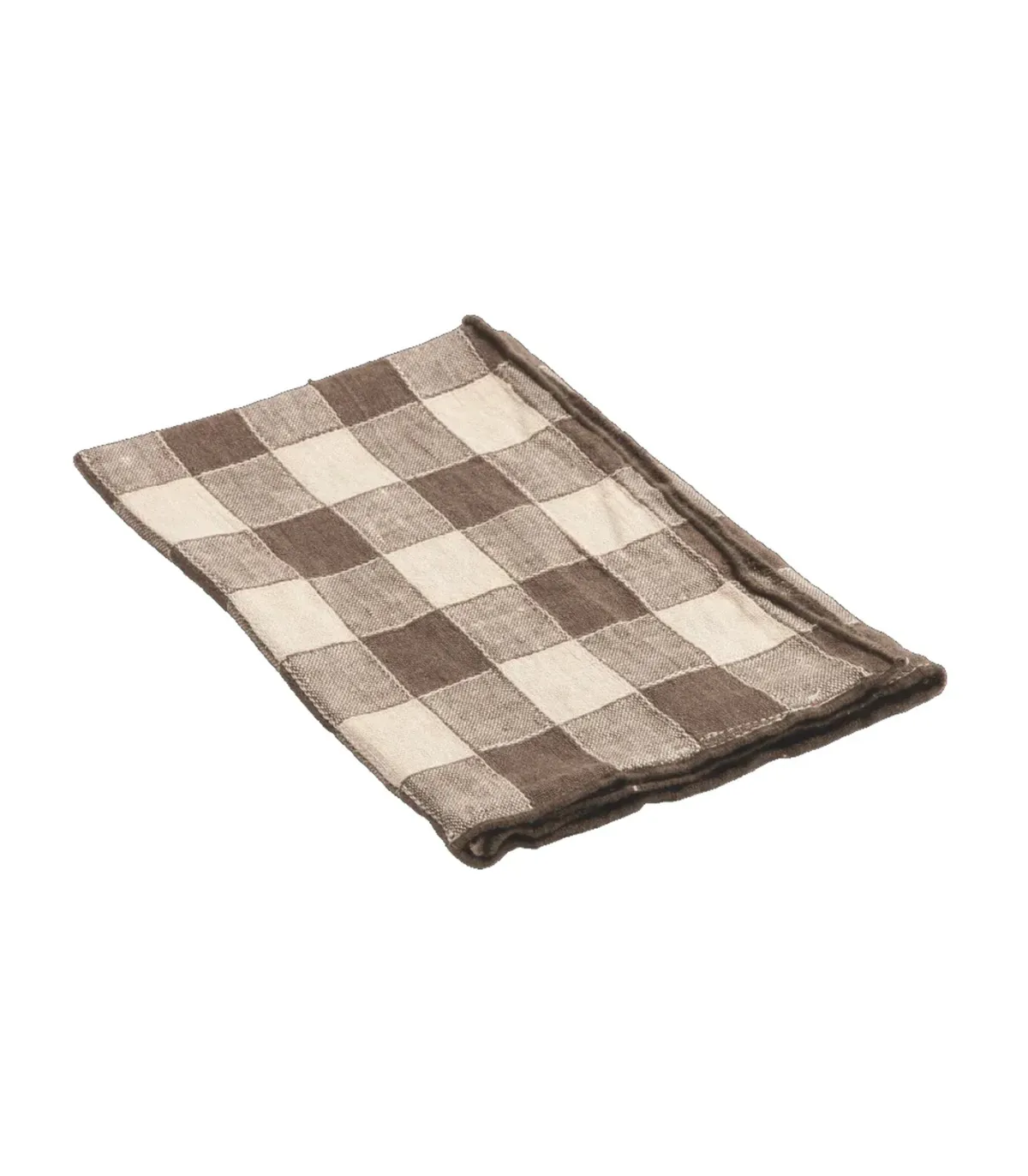 Maison de Vacances Torchon Bourdon Toile Vintage Vichy 43 x 75 cm* Linge De Cuisine