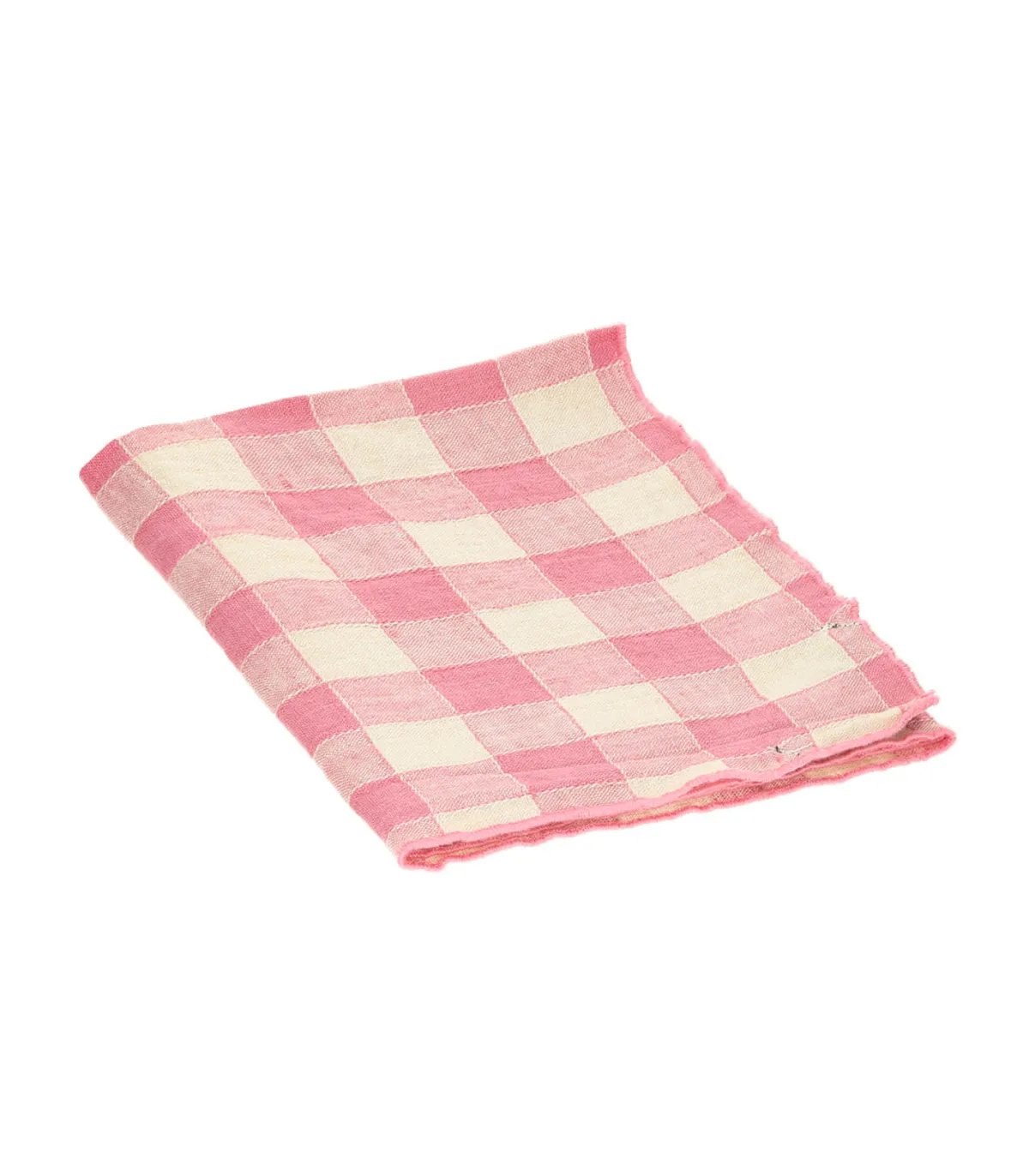 Maison de Vacances Torchon Bourdon Toile Vintage Vichy 43 x 75 cm* Linge De Cuisine