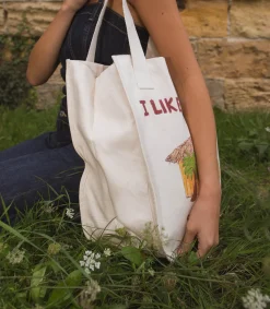 UNFORTUNATE PORTRAIT Tote bag I Like Big Huts*Femme Cabas & Paniers