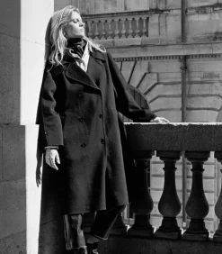 Paltò Trench-coat laine Bice*Femme Manteaux & Vestes