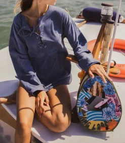 Find Your California Vanity ovale vintage customisé 31 x 25 x 15 cm* Accessoires De Voyage