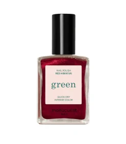 Manucurist Vernis à ongles Green Red Hibiscus*Femme Vernis À Ongles