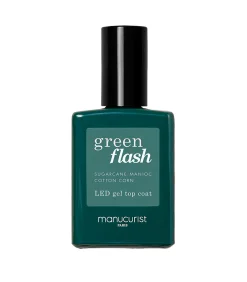 Manucurist Vernis semi-permanent Top Coat Green Flash*Femme Vernis À Ongles