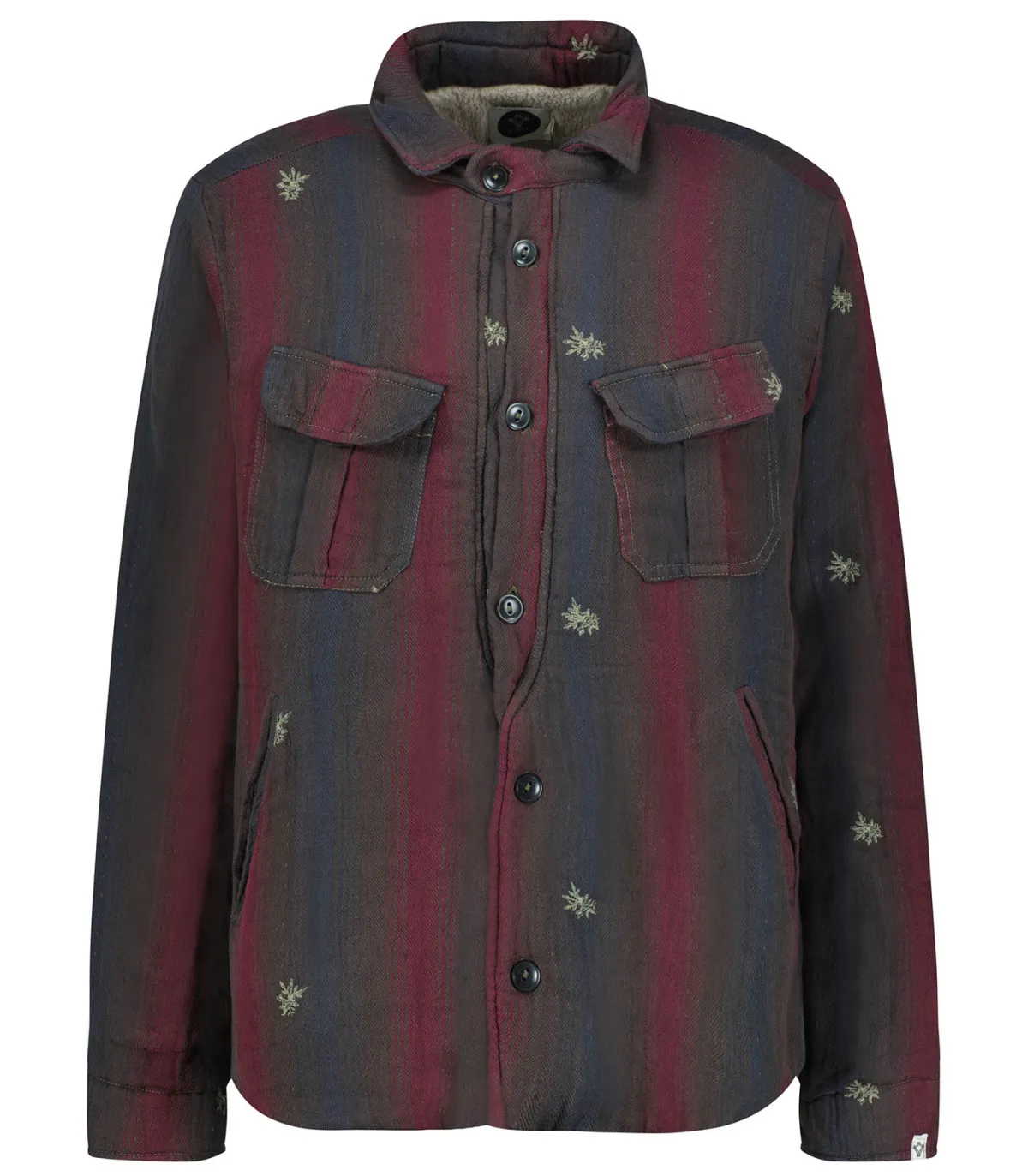 Bsbee Veste avec Fourrure Puffy Wine*Homme Manteaux & Vestes