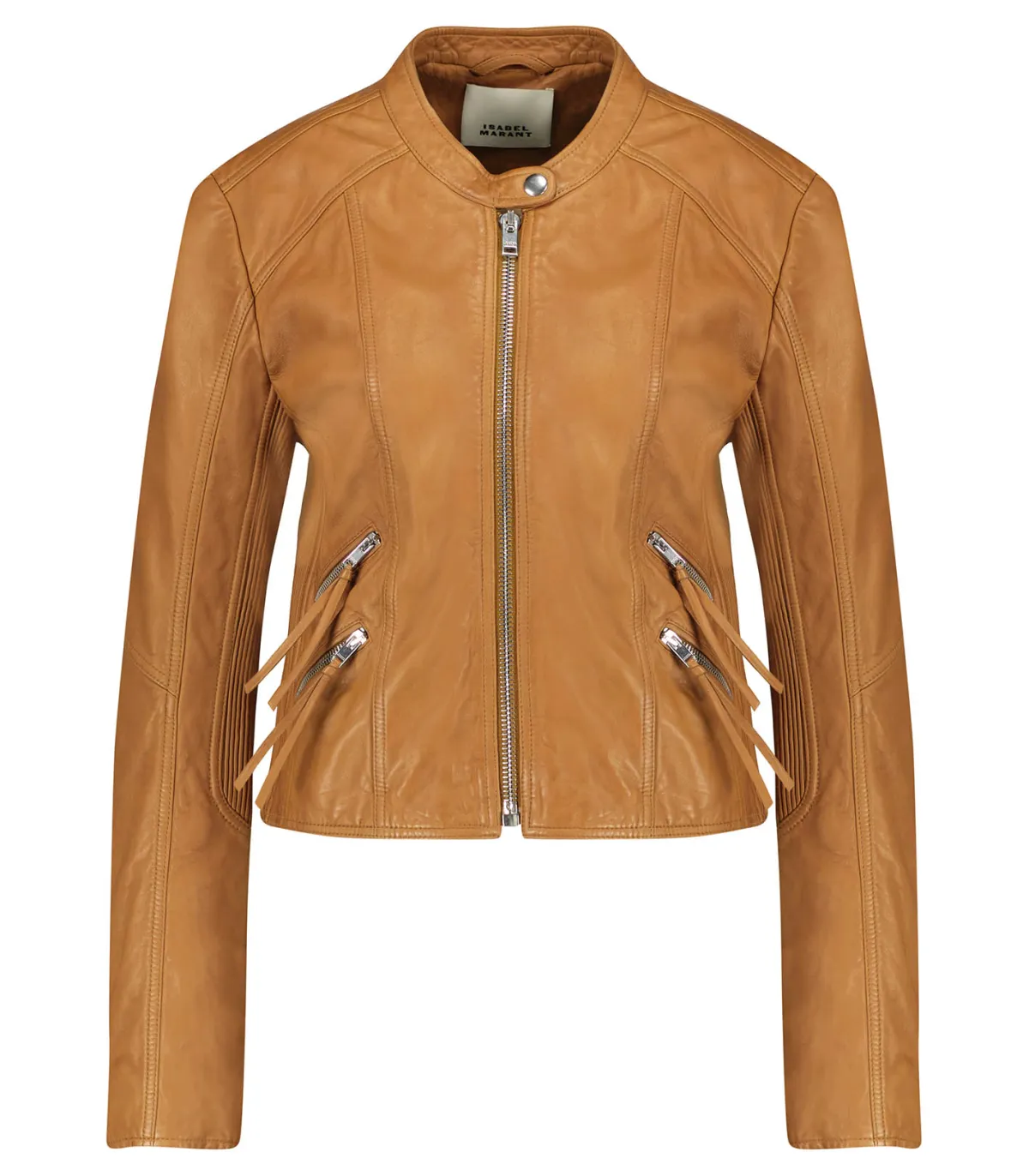 Isabel Marant Veste en cuir Leys Natural*Femme Manteaux & Vestes
