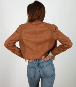 Isabel Marant Veste en cuir Leys Natural*Femme Manteaux & Vestes