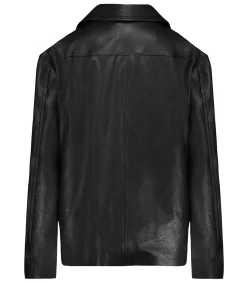 Frame Veste en Cuir Noir*Femme Manteaux & Vestes