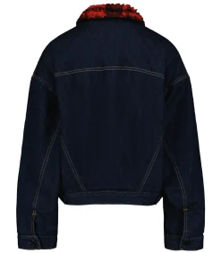 ASKK NY Veste en Denim Nova Lined Indigo Plaid*Femme Manteaux & Vestes