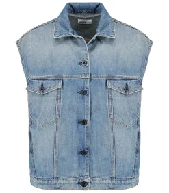 ASKK NY Veste en Denim Sans Manches Bogart*Femme Manteaux & Vestes