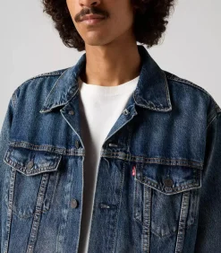 Levi Veste en Jean mixte The Trucker Broadway*Femme Manteaux & Vestes|Manteaux & Vestes