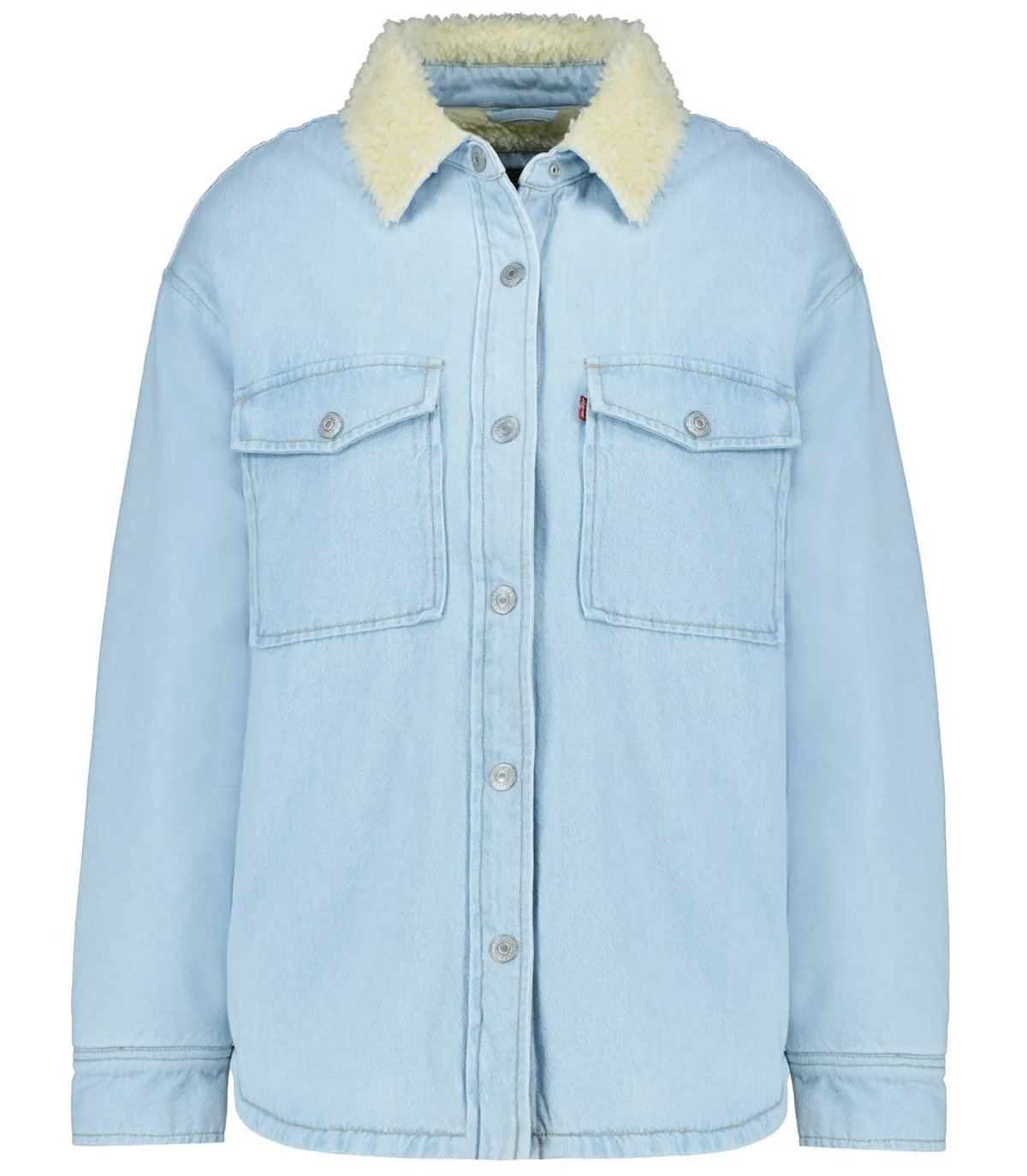 Levi Veste en Jean Shearling Lola Glad To Meet You*Femme Manteaux & Vestes