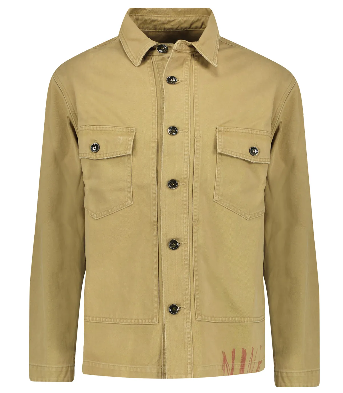 Nine in the Morning Veste en toile Homme Andrea Camel*Homme Manteaux & Vestes
